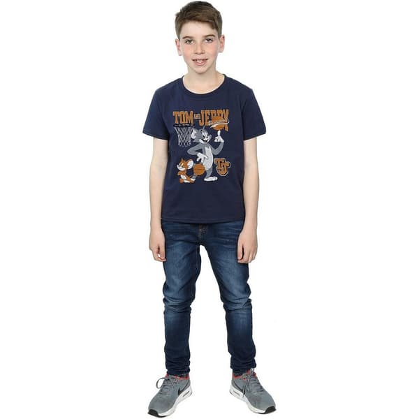 Tom and Jerry Boys Absolute Cult Basketball T-Shirt