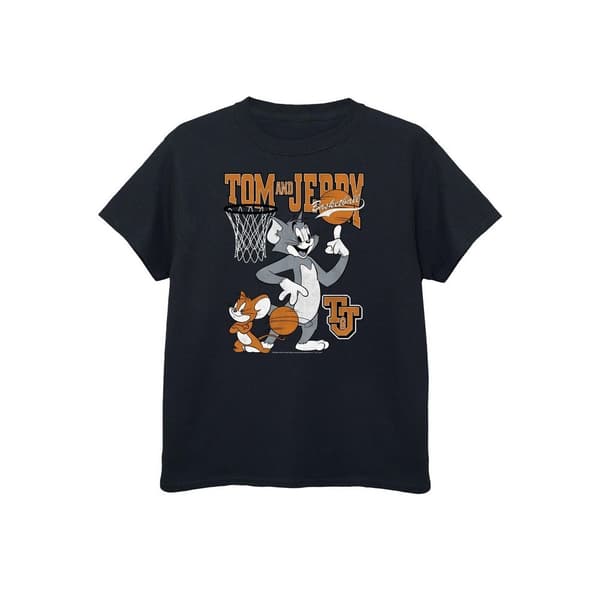 Tom and Jerry Boys Absolute Cult Basketball T-Shirt