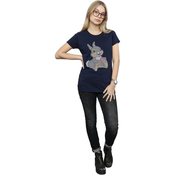 Disney Womens/Ladies Classic Thumper Cotton T-Shirt