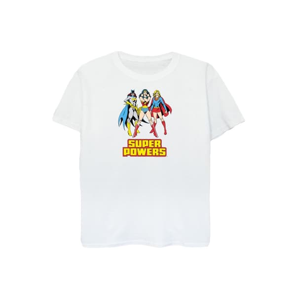 DC Super Hero Girls Womens/Ladies Super Power Group Cotton Boyfriend T-Shirt