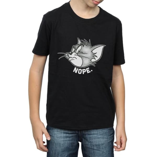 Tom and Jerry Pojkar - Nope Face T-shirt i bomull