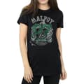 Miniatyrbilde 1 av 5: Harry Potter Womens/Ladies Seeker Draco Malfoy Cotton Boyfriend T-Shirt