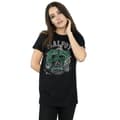 Miniatyrbilde 4 av 5: Harry Potter Womens/Ladies Seeker Draco Malfoy Cotton Boyfriend T-Shirt