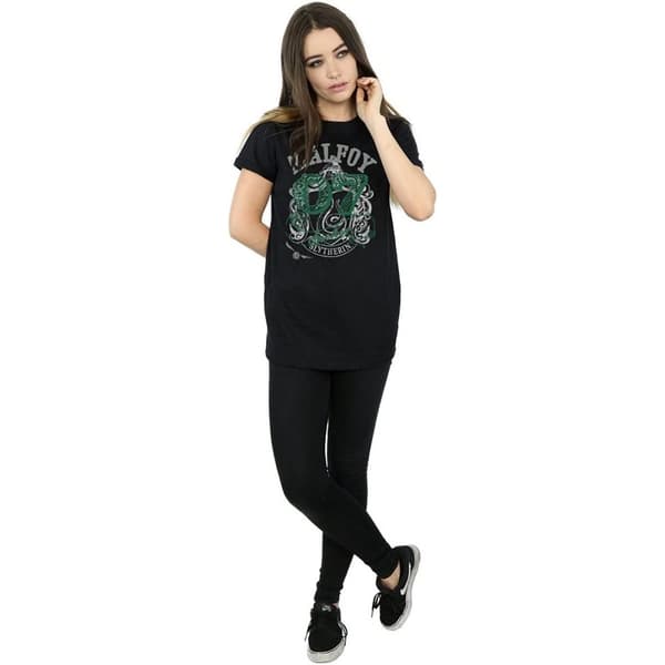 Harry Potter Womens/Ladies Seeker Draco Malfoy Cotton Boyfriend T-Shirt