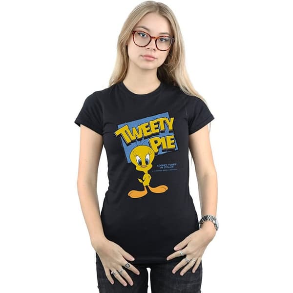 Looney Tunes Womens/Ladies Classic Tweety Cotton T-Shirt