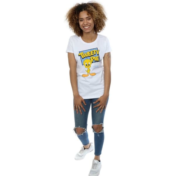 Looney Tunes Womens/Ladies Classic Tweety Cotton T-Shirt