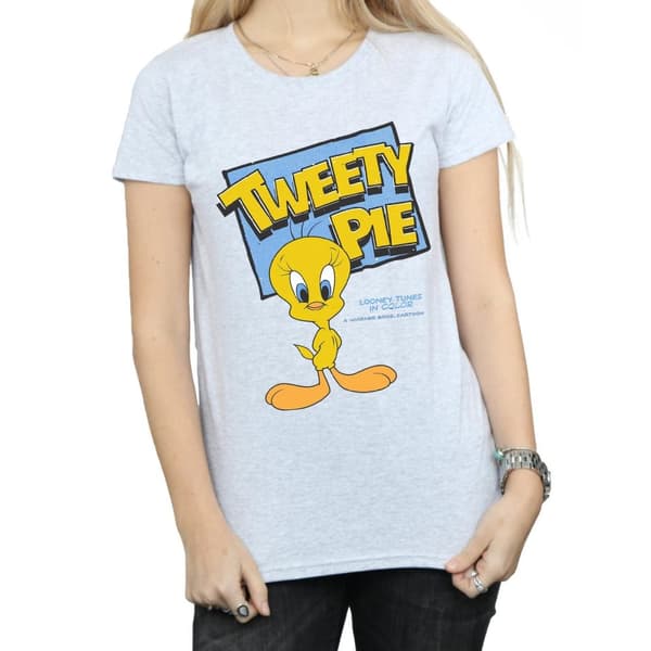 Looney Tunes Womens/Ladies Classic Tweety Cotton T-Shirt
