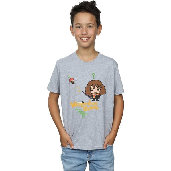 Harry Potter Boys Wingardium Leviosa Hermione T-Shirt