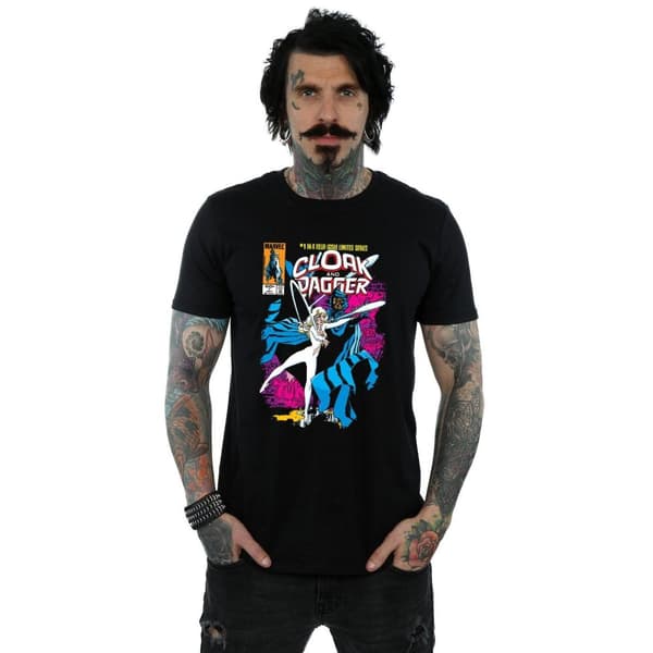 Cloak & Dagger T-shirt i bomull för herrar