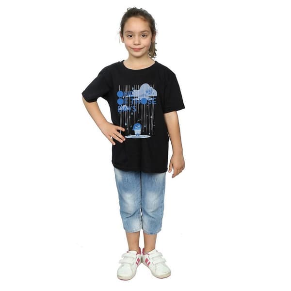 Inside Out Girls One Of Those Days Cotton T-Shirt