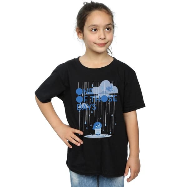 Inside Out Girls One Of Those Days Cotton T-Shirt