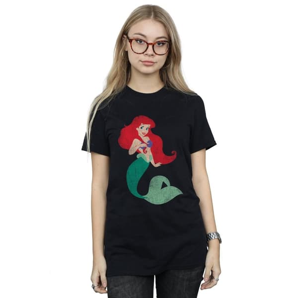 The Little Mermaid Dam/dam Ariel Boyfriend T-shirt i bomull