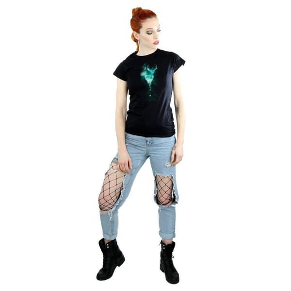 Harry Potter Womens/Ladies Patronus Stag Cotton T-Shirt