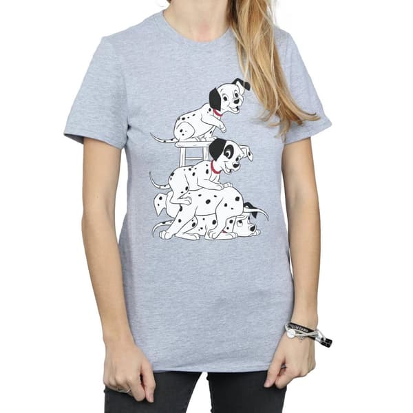 101 Dalmatians Womens/Ladies Chair Boyfriend T-Shirt