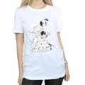 Pikkukuva 3 / 5: 101 Dalmatians Womens/Ladies Chair Boyfriend T-Shirt