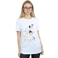 Pikkukuva 2 / 5: 101 Dalmatians Womens/Ladies Chair Boyfriend T-Shirt