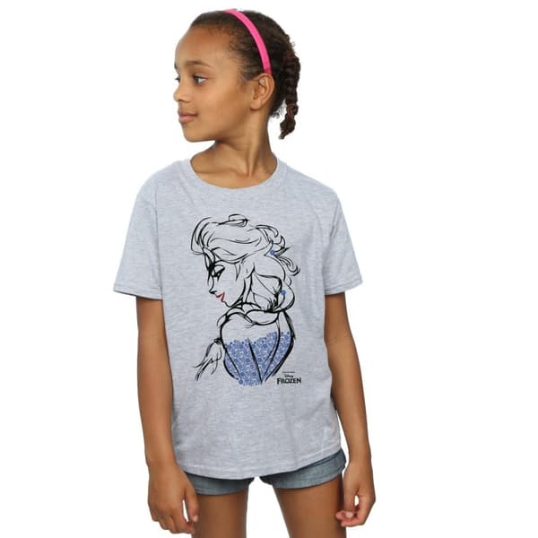 Frozen Girls Elsa Sketch T-Shirt