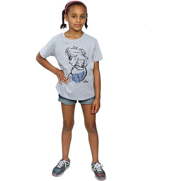 Frozen Elsa Sketch T-shirt för flickor
