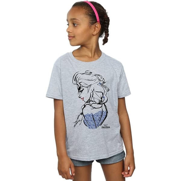 Frozen Elsa Sketch T-shirt för flickor