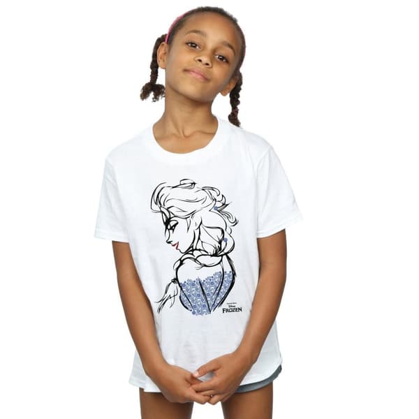 Frozen Girls Elsa Sketch T-Shirt