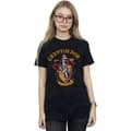 Miniatyrbillede 3 af 5: Harry Potter Womens/Ladies Gryffindor Cotton Boyfriend T-Shirt