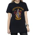 Miniatyrbillede 5 af 5: Harry Potter Womens/Ladies Gryffindor Cotton Boyfriend T-Shirt
