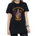Miniatyrbillede 1 af 5: Harry Potter Womens/Ladies Gryffindor Cotton Boyfriend T-Shirt