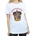 Miniatyrbillede 5 af 5: Harry Potter Womens/Ladies Gryffindor Cotton Boyfriend T-Shirt