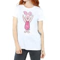 Pikkukuva 3 / 5: Winnie the Pooh Womens/Ladies Piglet Cotton Boyfriend T-Shirt