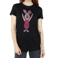 Miniatyrbild 3 av 5: Winnie the Pooh Dam/kvinn Piglet Boyfriend T-shirt i bomull