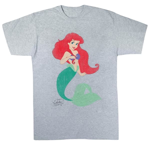 Disney Princess Klassisk t-shirt i bomull med Ariel för flickor