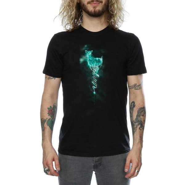 Harry Potter Mens Always Severus Snape Cotton T-Shirt Black 3XL