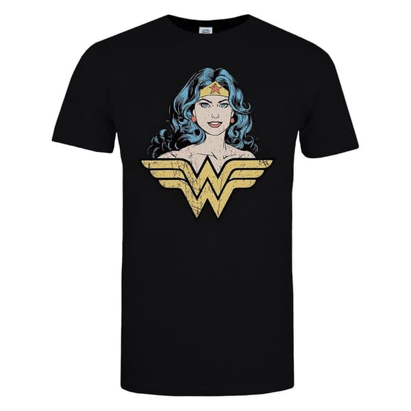 Wonder Woman Womens/Ladies Gaze Cotton T-Shirt