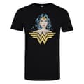 Miniatyrbillede 1 af 5: Wonder Woman Womens/Ladies Gaze Cotton T-Shirt