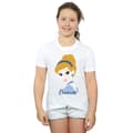 Miniatyrbild 3 av 5: Cinderella Silhouette bomulls-T-shirt för flickor