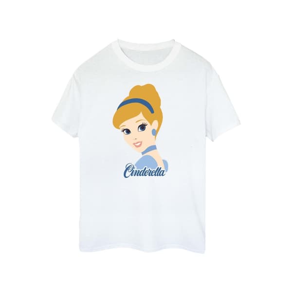 Cinderella Silhouette bomulls-T-shirt för flickor