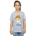 Miniatyrbild 3 av 5: Cinderella Silhouette bomulls-T-shirt för flickor