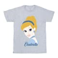 Miniatyrbild 1 av 5: Cinderella Silhouette bomulls-T-shirt för flickor