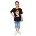 Miniatyrbild 5 av 5: Cinderella Silhouette bomulls-T-shirt för flickor