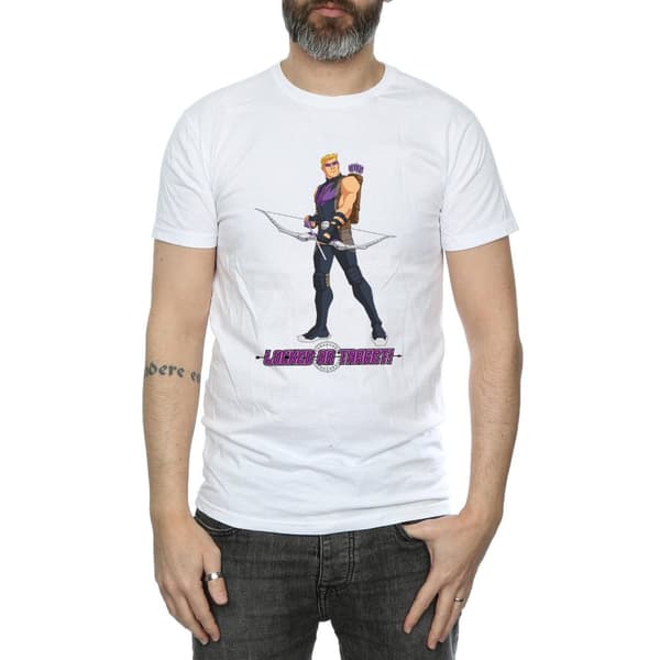 Hawkeye Unisex Adult Locked On Target T-Shirt