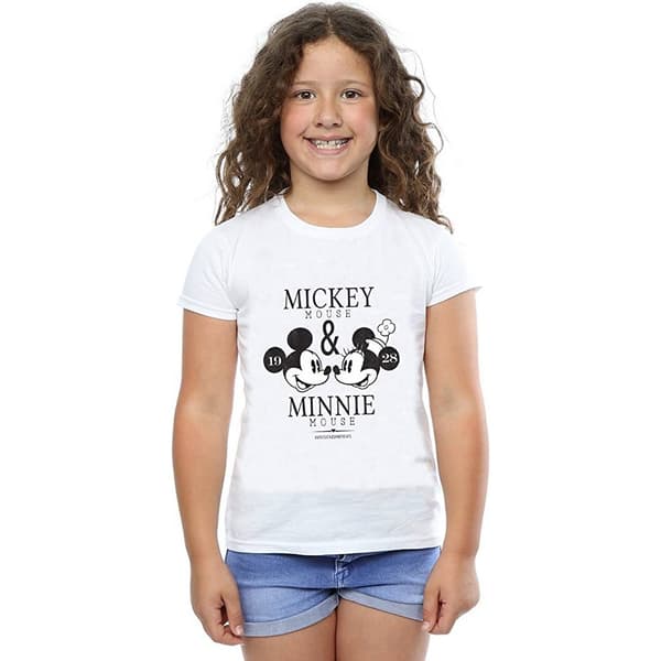 Disney Girls Crush Mondays Musse & Mimmi Pigg T-shirt i bomull