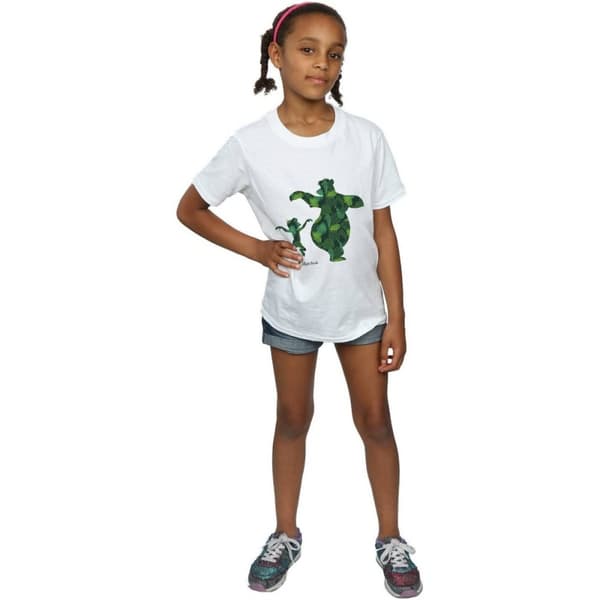 Jungle Book Mowgli och Baloo dansar - bomulls-T-shirt för flickor