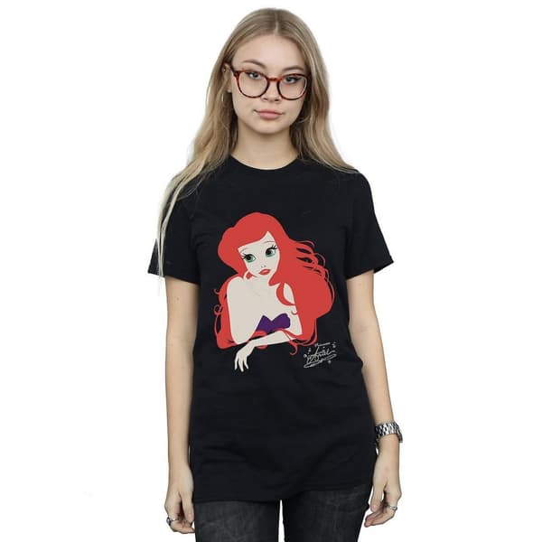 The Little Mermaid Womens/Ladies Ariel Cotton Boyfriend T-Shirt