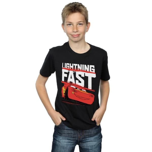 Cars Boys Lightning Fast Cotton T-Shirt