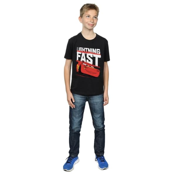 Cars Boys Lightning Fast Cotton T-Shirt