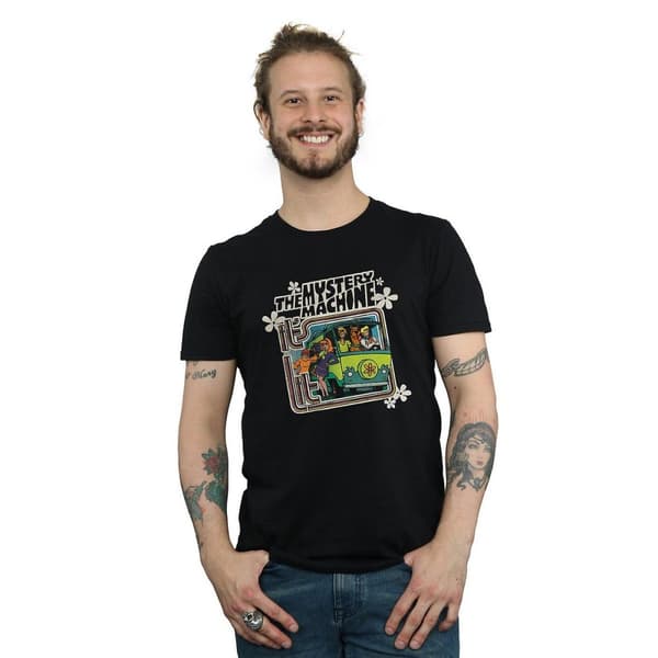 Scooby Doo Mens The Mystery Machine Cotton T-Shirt