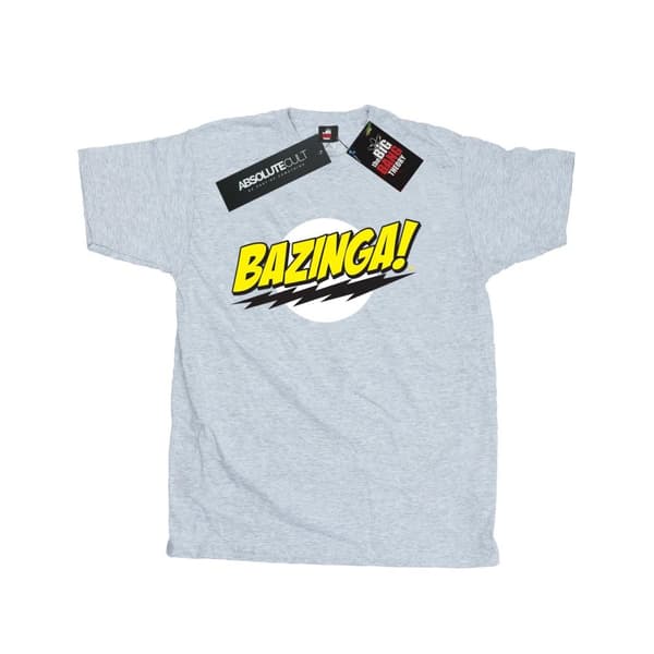 The Big Bang Theory Mens Bazinga Cotton T-Shirt