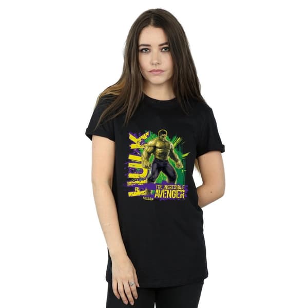 Hulk Dam/Tjej - Incredible Avenger - Boyfriend-T-shirt
