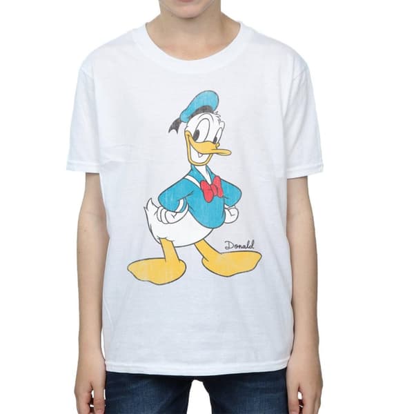 Disney Boys Classic Donald Duck Cotton T-Shirt