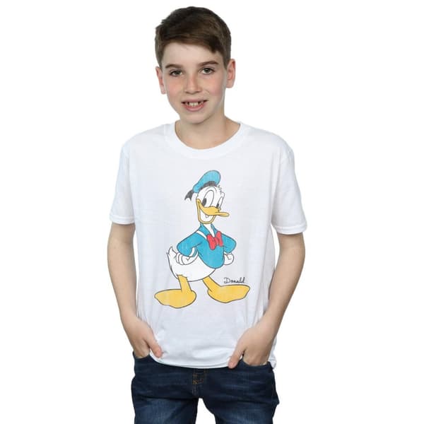 Disney Boys Classic Donald Duck Cotton T-Shirt